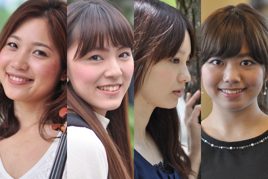 写真:女子弦楽アンサンブルBloom Quartet & Ensemble KANSAI