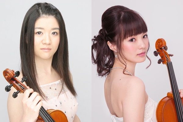 写真:女子弦楽アンサンブルBloom Quartet & EnsembleよりViolin Duo