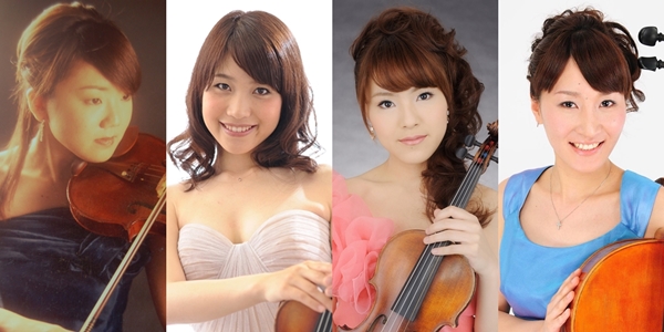 写真:女子弦楽アンサンブルBloom Quartet & Ensemble KANSAI
