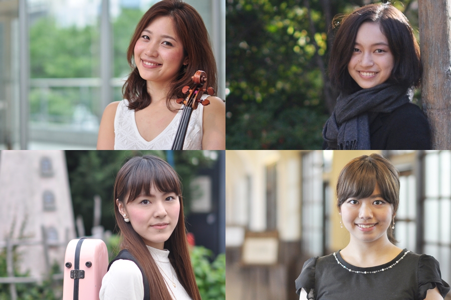 写真:女子弦楽アンサンブルBloom Quartet & Ensemble KANSAI